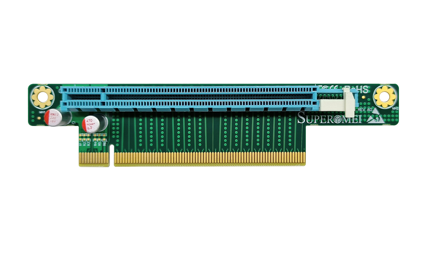 PCIE 16x轉(zhuǎn)接卡(轉(zhuǎn)向卡)